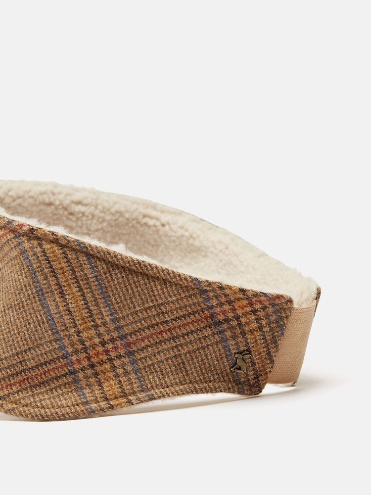 Joules Haisley Neutral Tweed Ear Warmer - Image 7 of 7