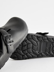 Black Buckle Clog Mules - Image 5 of 5