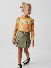 Vincent Van Gogh Yellow Sunflower APOH Long Sleeve Mesh Top (3-16yrs) - Image 2 of 8