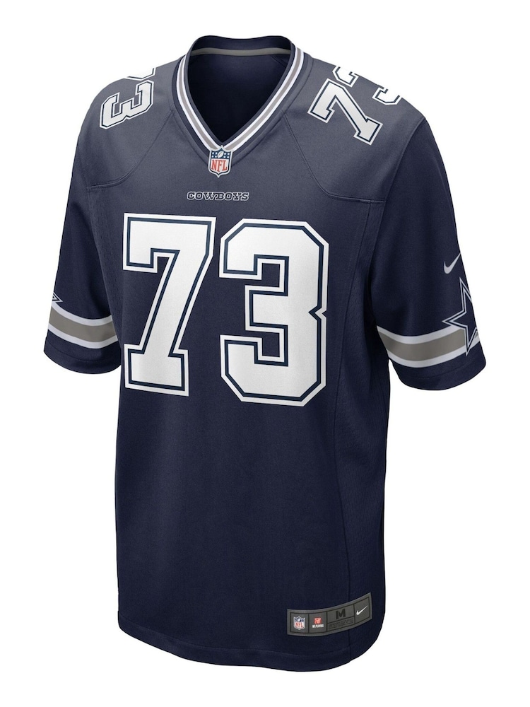 Nike Blue NFL Dallas Cowboys Home Game Jersey - Navy - Tyler Smith - Image 2 of 2 Nike Blue NFL Dallas Cowboys Home Game Jersey - Navy - Tyler Smith - Image 2 of 2