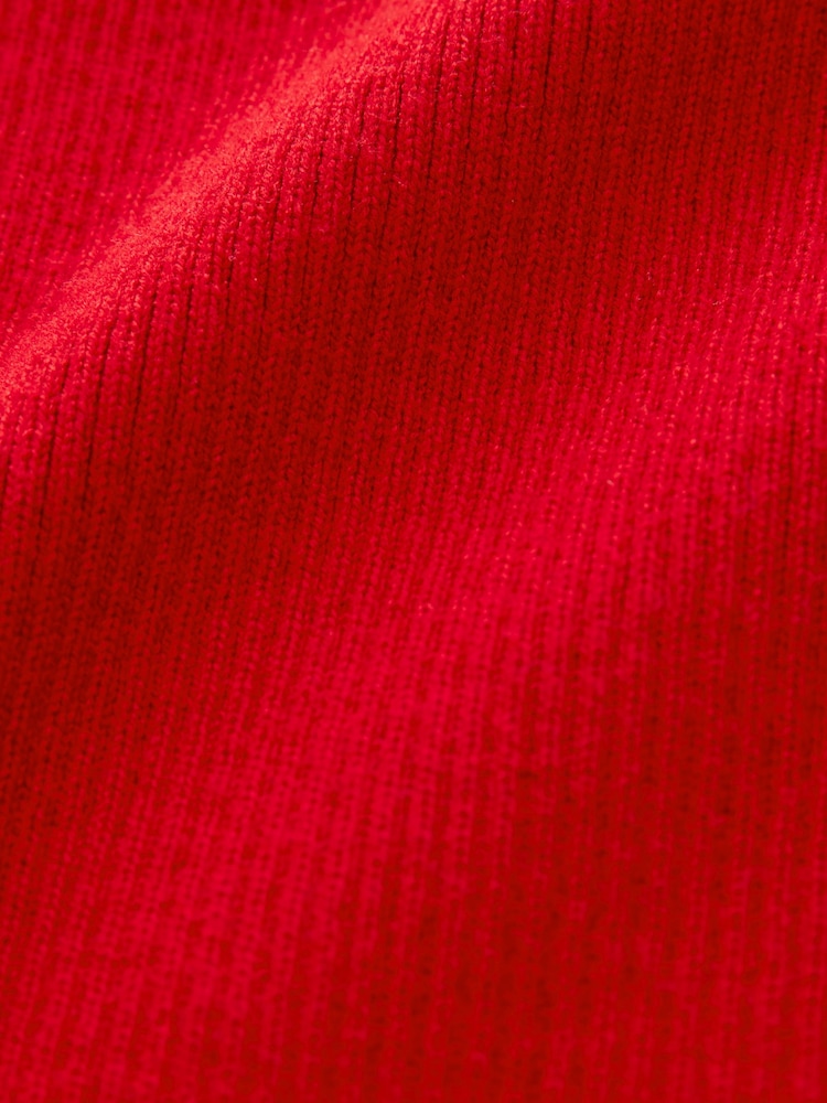 rdeča - Majica brez rokavov s kratkimi rokavi in zlatimi gumbi - Slika 6 iz 6 rdeča - Majica brez rokavov s kratkimi rokavi in zlatimi gumbi - Slika 6 iz 6