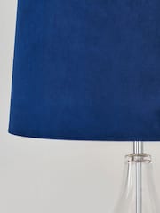 Navy Lamp Shade Ceiling Light - Image 2 of 5