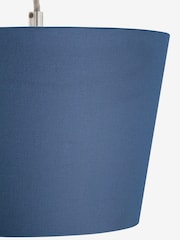 Navy Lamp Shade Ceiling Light - Image 5 of 5
