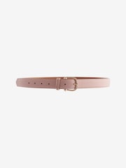 Rose Pink Essential PU Jeans Belt - Image 3 of 4