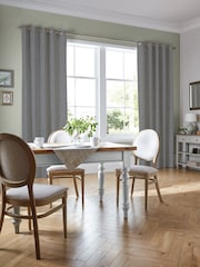 Laura Ashley Steel Swanson Made to Measure Curtains - Image 2 of 9