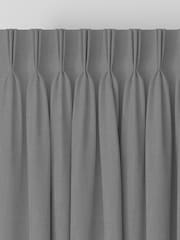 Laura Ashley Steel Swanson Made to Measure Curtains - Image 5 of 9