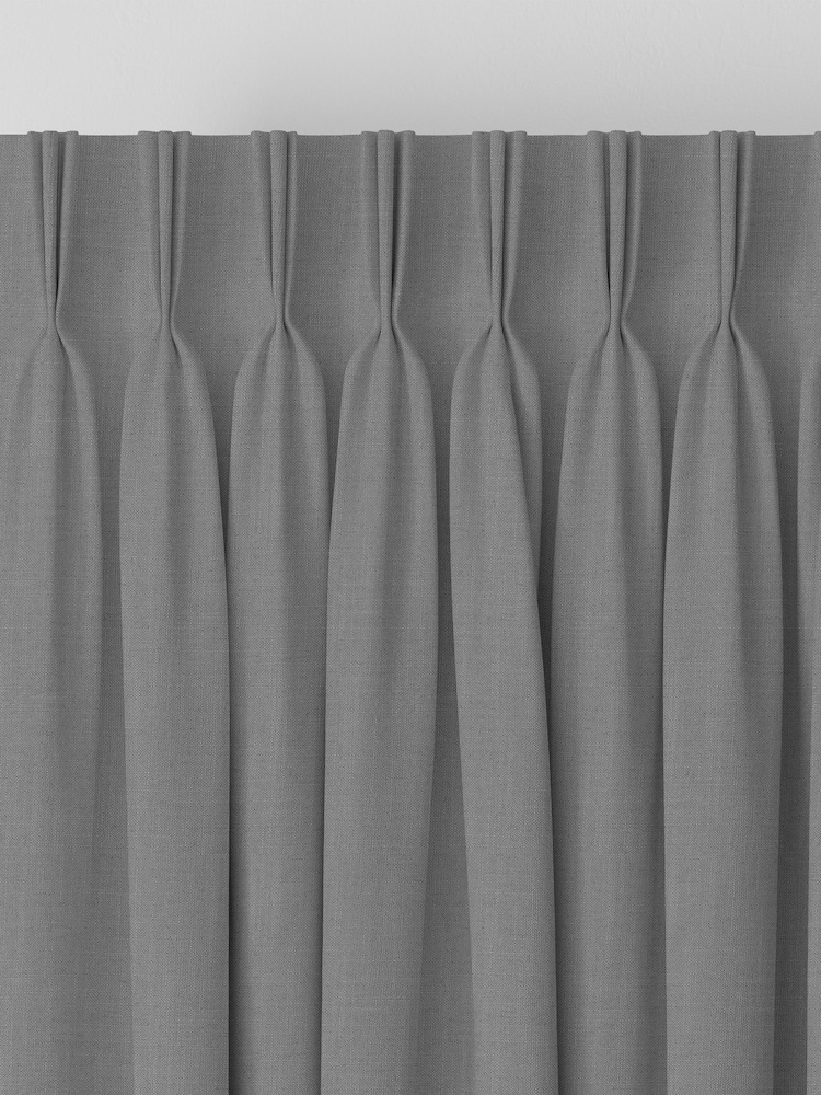 Laura Ashley Steel Swanson Made to Measure Curtains - Image 5 of 9