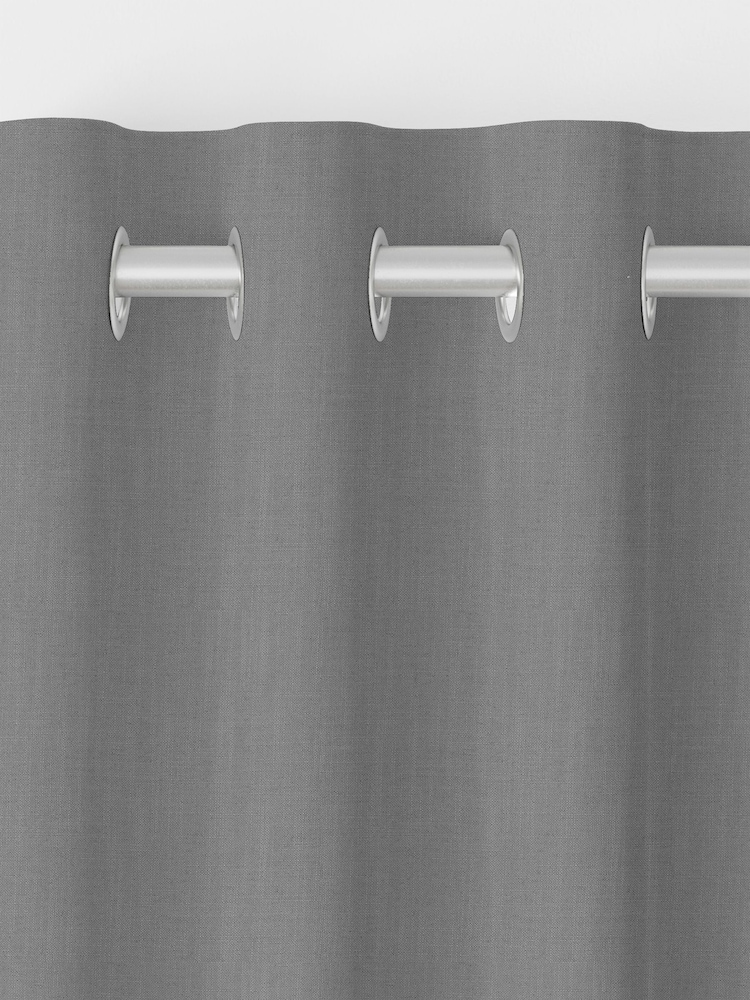 Laura Ashley Steel Swanson Made to Measure Curtains - Image 7 of 9