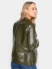 Long Tall Sally Green Funnel Neck Jacket - Image 2 of 4