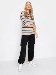 Long Tall Sally Black Cargo Joggers - Image 3 of 4