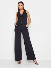 Long Tall Sally Black Scuba Waistcoat - Image 3 of 5