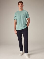 Mid Green Single Stag Marl T-Shirt - Image 2 of 6