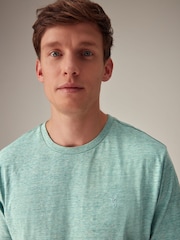 Mid Green Single Stag Marl T-Shirt - Image 3 of 6