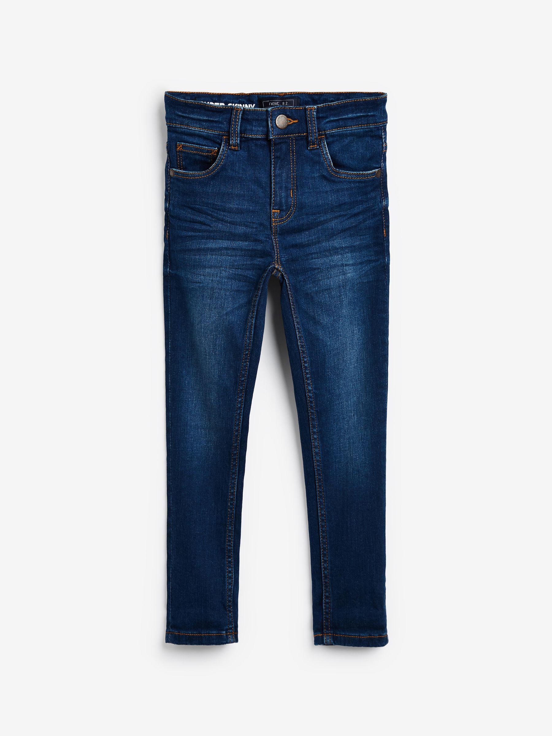 Buy Blue Super Skinny Fit Stretch Jeans (3-17yrs) from Next USA