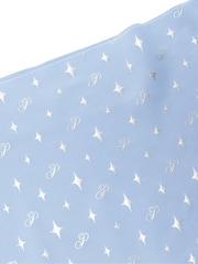 Victoria's Secret PINK Periwinkle Blue Foil Stars Short No Show Knickers - Image 3 of 3