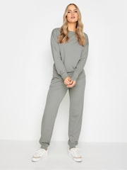 Long Tall Sally Grey Crew Neck Sweatshirt - Image 2 of 5