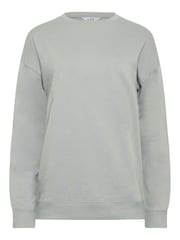 Long Tall Sally Grey Crew Neck Sweatshirt - Image 5 of 5