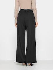Long Tall Sally Black Tailored Wide Leg Trousers - Image 3 of 5