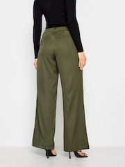 Long Tall Sally Green Tailored Wide Leg Trousers - Image 3 of 5