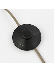 Gallery Home Silver Flin Nickel Floor Lamp - Image 4 of 8