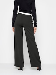 Long Tall Sally Black Contrast Trousers - Image 2 of 4