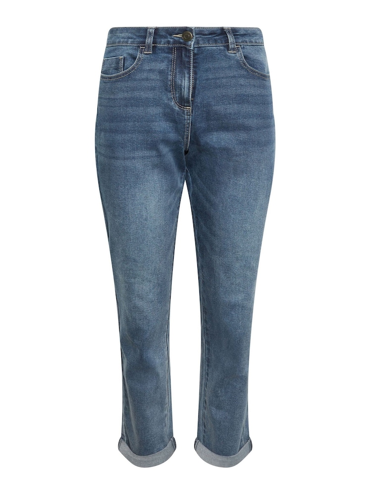 M&Co Blue Boyfriend Jeans - Image 5 of 5