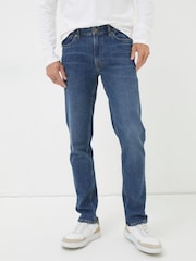 FatFace Indigo Blue Slim Fit Jeans - Image 1 of 6