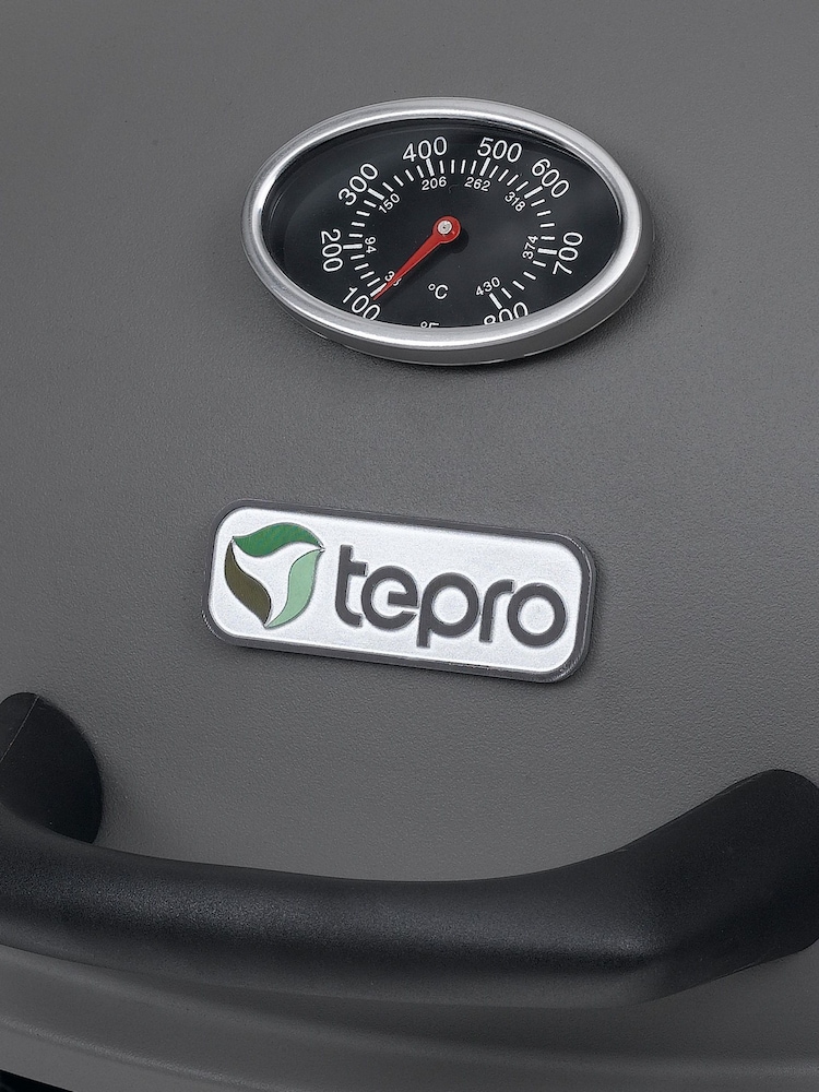 Tepro Black Garden Abington Table Top Gas BBQ Grill - Image 4 of 4