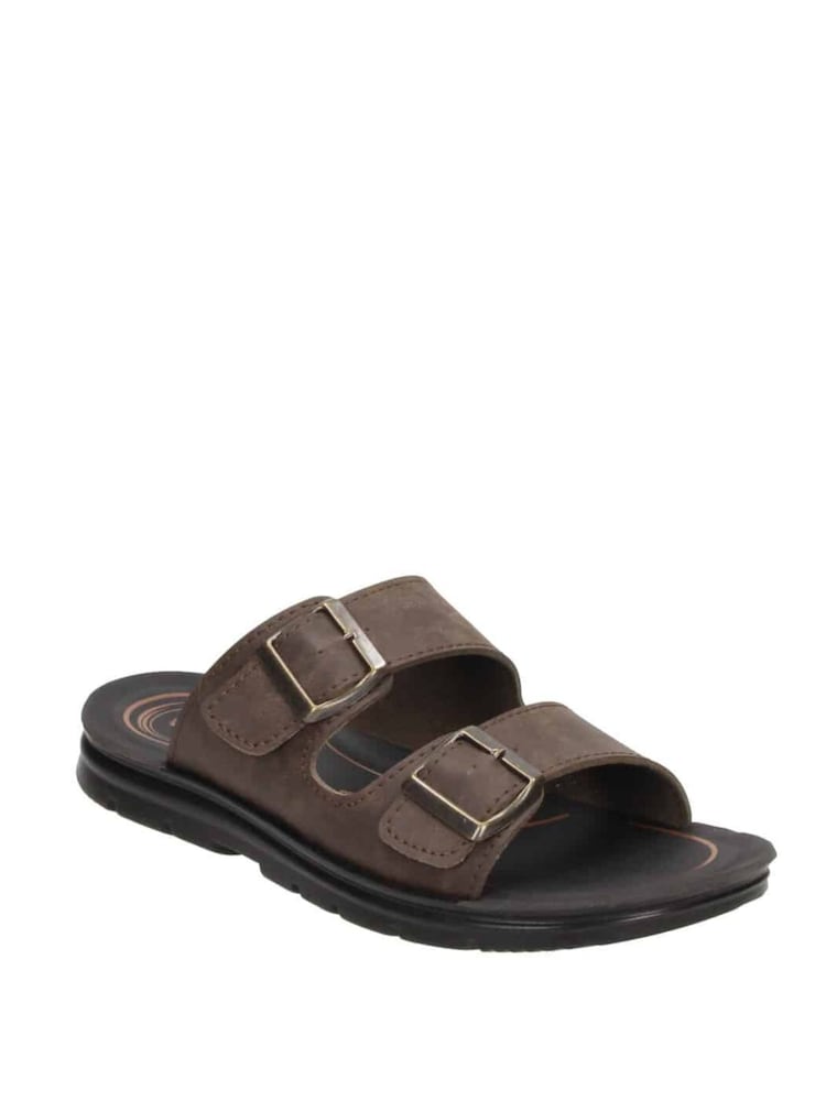 Novo Brown NOBLE Sporty Double Strap Buckle Sandal - Image 4 of 4 Novo Brown NOBLE Sporty Double Strap Buckle Sandal - Image 4 of 4