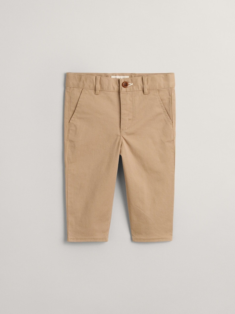 GANT Natural Baby Chino Trousers - Image 1 of 2