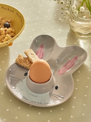 Grey Bunny Egg Holder Plate - Image 1 of 4