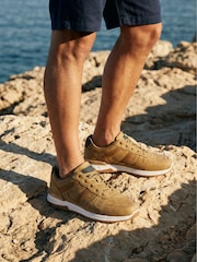Novo Natural Newport Casual Lace Up Trainer Shoes - Image 1 of 4