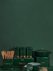 Masterclass Green Shallow 4L Cast Aluminium Casserole Dish - Image 4 of 4