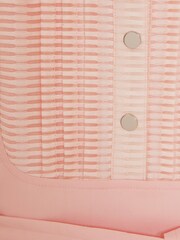 Reiss Pink Wren 4-9 yrs Collared Belted Short Sleeve Dress - Image 5 of 5