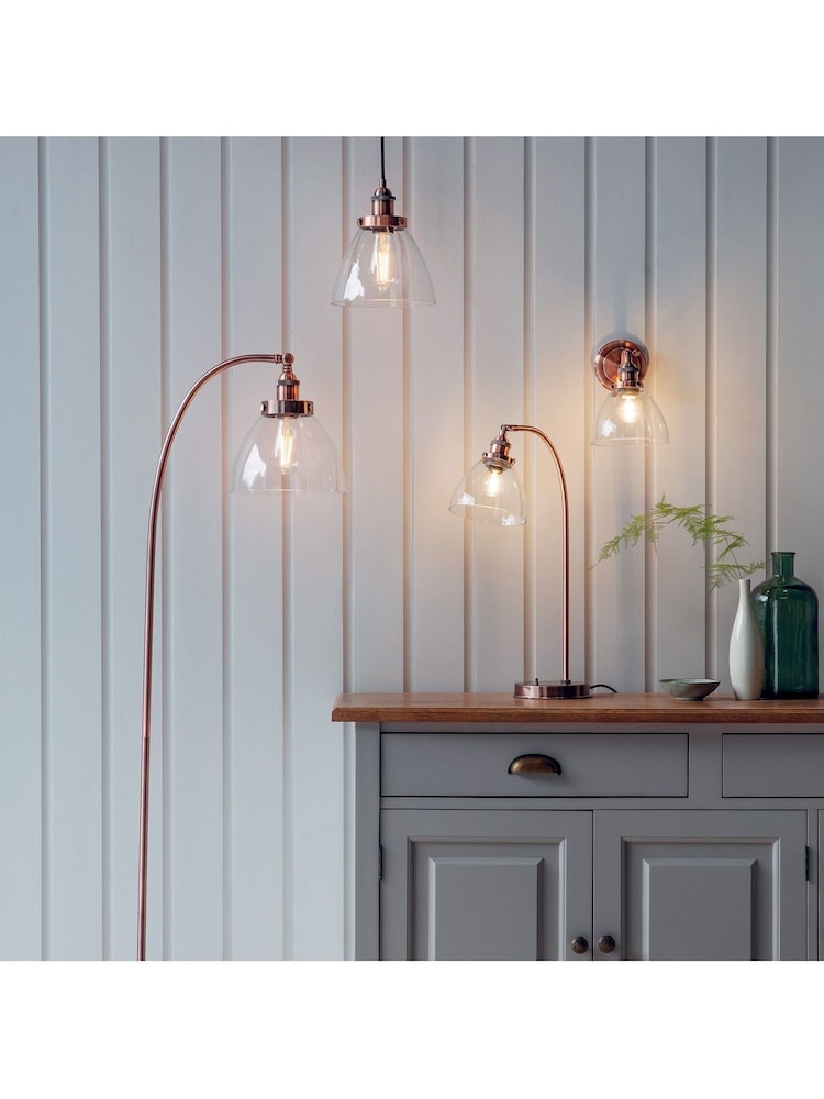 Gallery Home Aged Copper Pierre Wall Light - Image 1 of 6