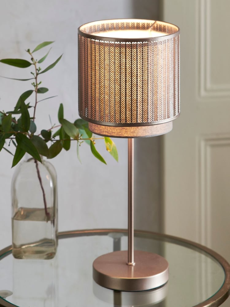 Brass Jada Touch Table Lamp - Image 1 of 5