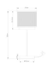 Brass Jada Touch Table Lamp - Image 4 of 5