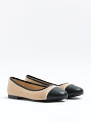 River Island Ballerinas mit Perlenverzierung - Bild 2 von 5