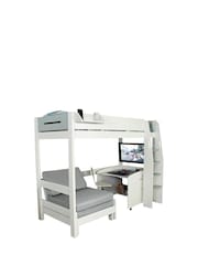 Kids Avenue White Urban Grey High Sleeper - Image 5 of 5