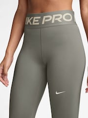 Nike Olive Green Pro Sculpt Dri-FIT High-Waisted Leggings - Image 3 of 3