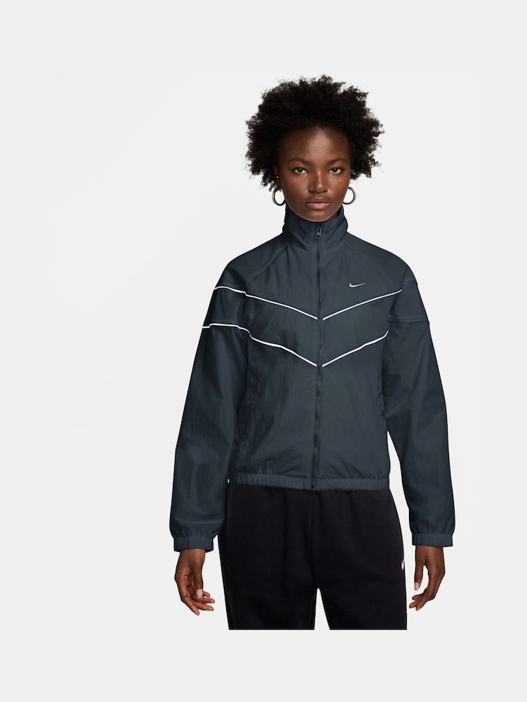 Nike Navy UV Protection Woven Full Zip Jacket - Image 1 of 5