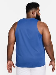 Nike Dark Blue Dri-FIT Miler Running Vest Top - Image 2 of 6