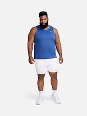 Nike Dark Blue Dri-FIT Miler Running Vest Top - Image 4 of 6