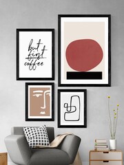 East End Prints Black Wanderdraw III by Rafael Farias Print - Image 4 of 4