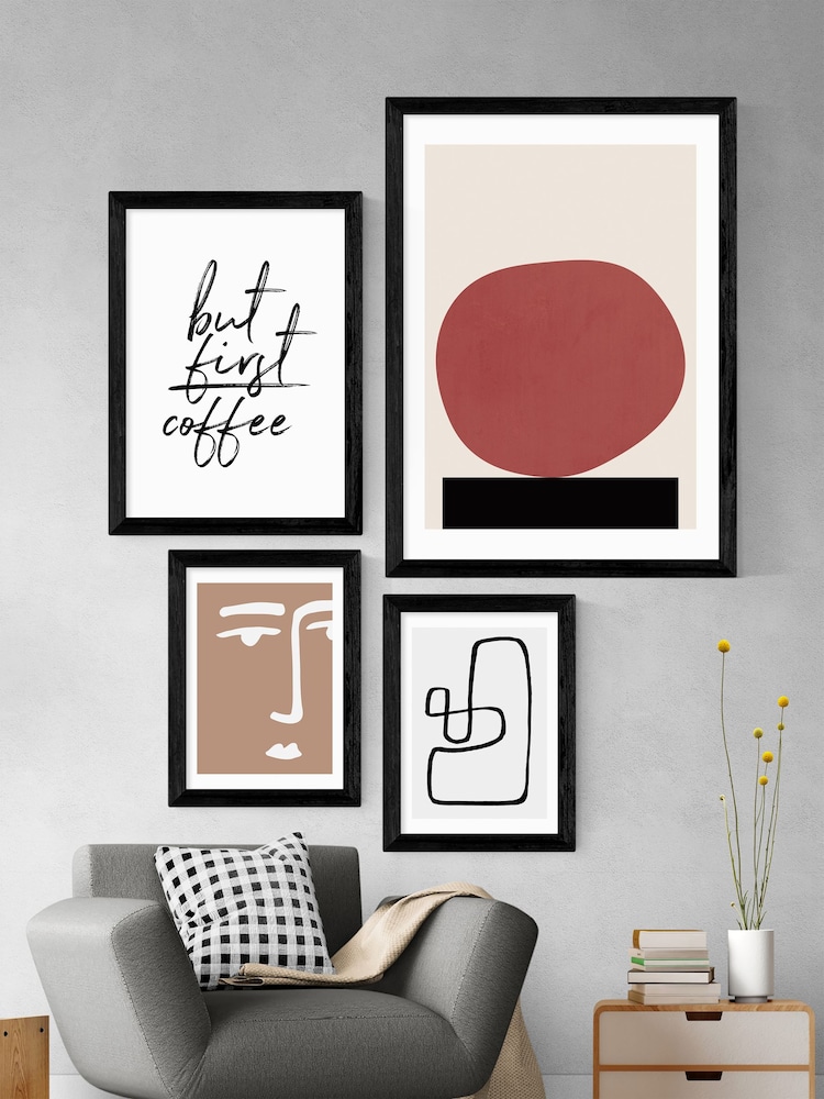 East End Prints Black Wanderdraw III by Rafael Farias Print - Image 4 of 4