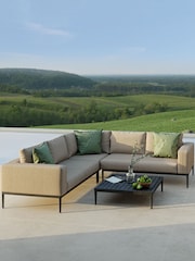 Maze Mink Brown Garden Eve Corner Sofa In All Weather Fabric - Image 1 of 6