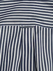GANT Blue Poplin Striped 100% Cotton Shirt - Image 10 of 10