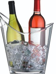 Barcraft Clear Acrylic Drinks Pail Wine Cooler - Image 2 of 2