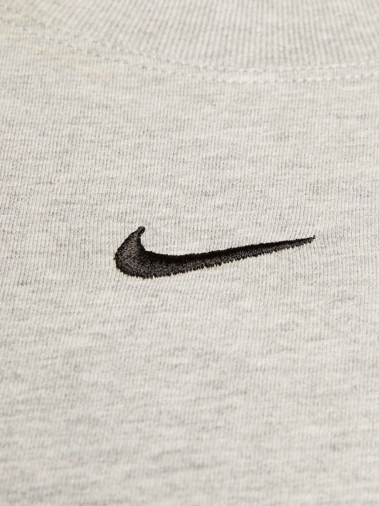 Nike Grey Curve Sportswear Essential T-Shirt - Image 5 of 5