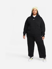 Pantalones de chándal de talle alto y pernera ancha de franela y algodón 100% Phoenix de Nike Curve Sportswear - Imagen 5 de 5
